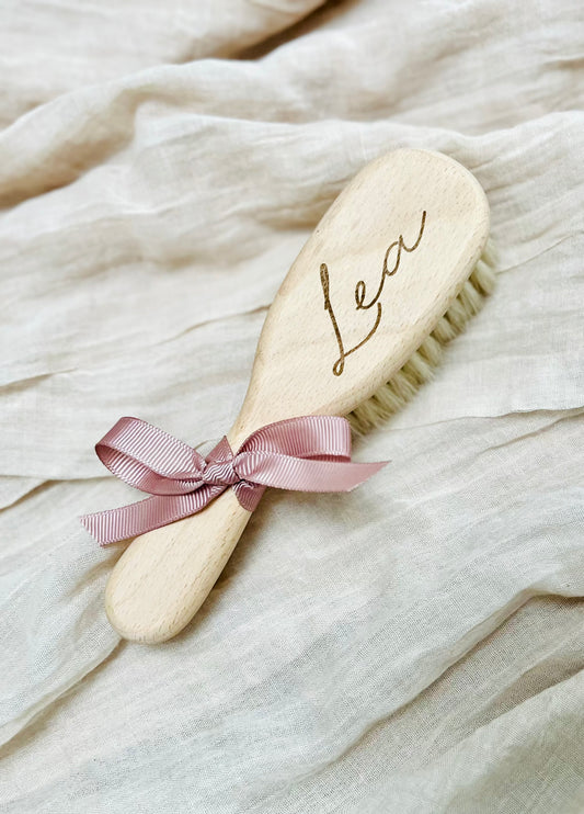 Babyhaarbürste mit Name